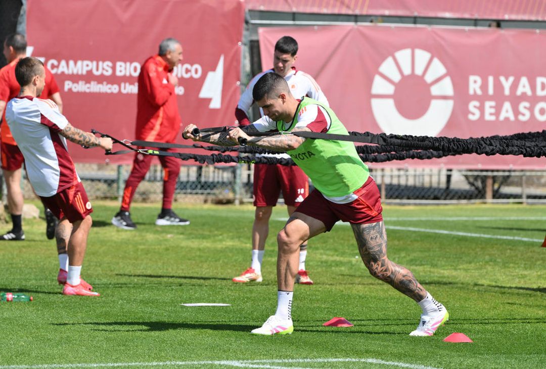 Trigoria, l’allenamento a tre giorni dal Lecce – FOTO GALLERY - immagine 16