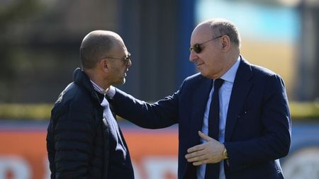 Getty Images Piero Ausilio e Giuseppe Marotta Inter