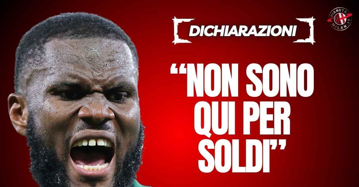 Kessié: “Non sono andato in Arabia per i soldi. Spero che al Milan …” Kessié: “Non sono andato in Arabia per i soldi. Spero che al Milan …”
