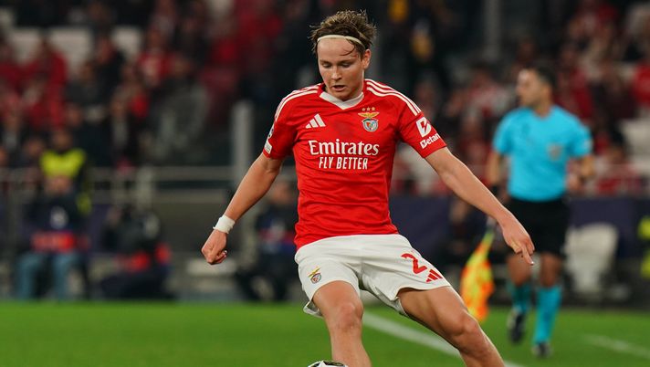 Il Benfica celebra Schjelderup: crescita, gol e un riconoscimento speciale - immagine 1