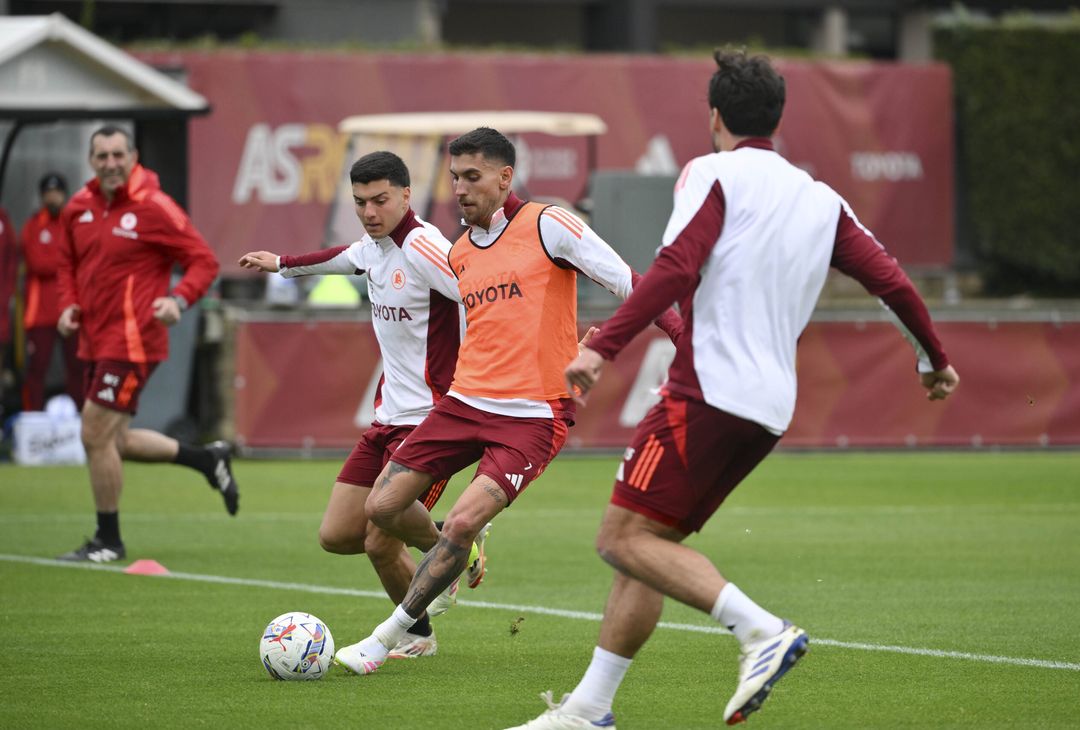 Trigoria, continua la preparazione in vista del Lecce – FOTO GALLERY - immagine 13
