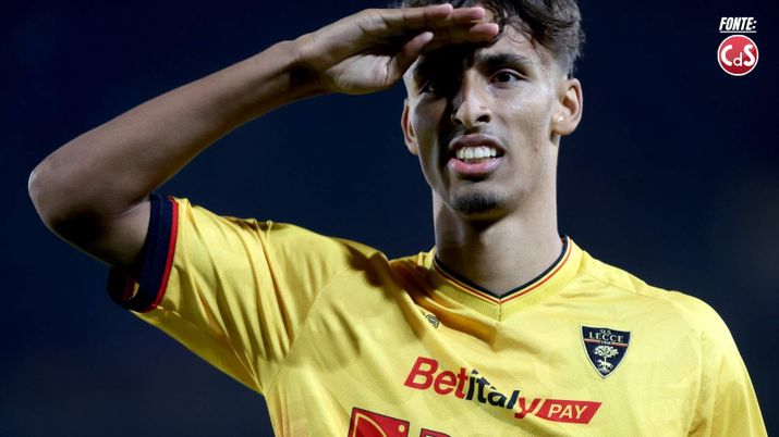 Tiago Gabriel difensore US Lecce obiettivo del Milan per il calciomercato estivo 2026