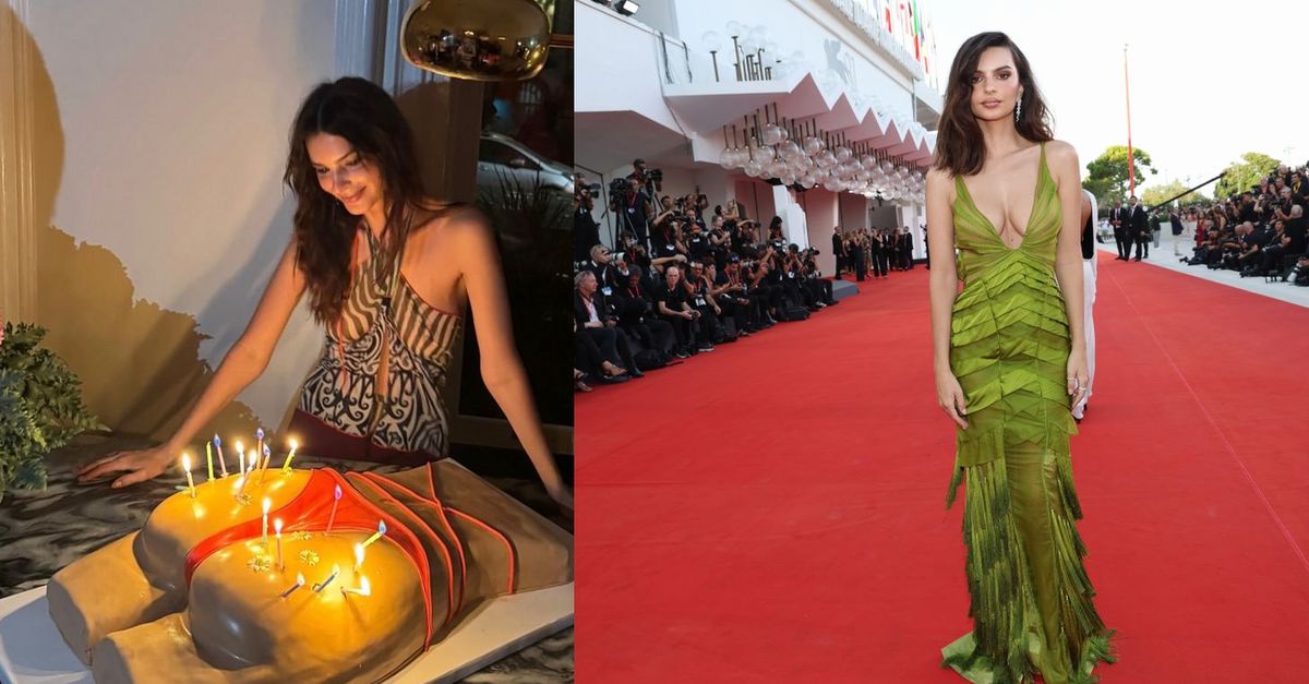 Emily Ratajkowski compie 34 anni: festa di compleanno con torta a forma di lato B