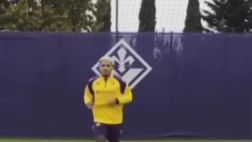VIDEO – Il recupero va alla grande. Dodò torna a correre al Viola Park!