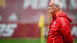 Roma, allenamento in vista del Milan: squadra divisa in due gruppi