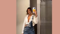 VIDEO / C’era anche Chiara Frattesi al derby. Look scollato per lei