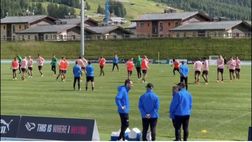 VIDEO Ritiro Palermo, inizia la seduta pomeridiana a Livigno: rosanero in campo