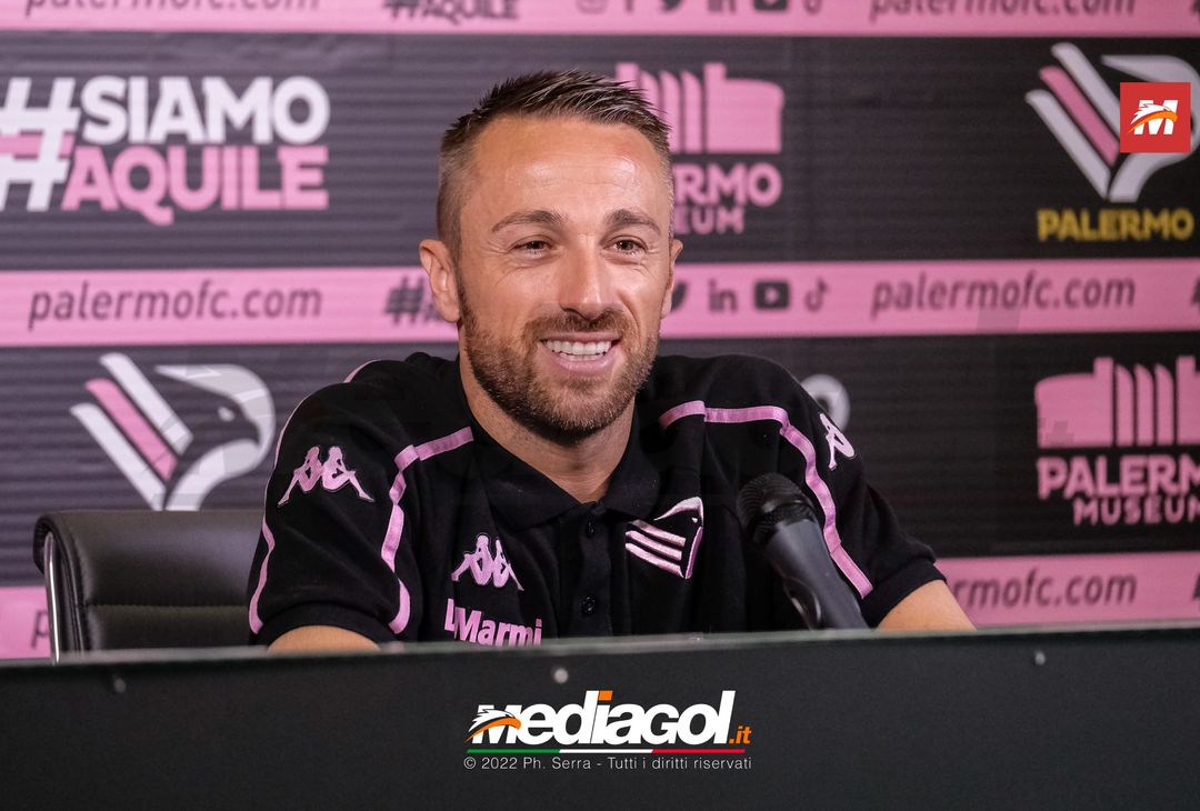 FOTO RITIRO PALERMO, Roberto Floriano in conferenza stampa (Gallery) - immagine 7