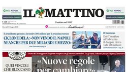 Il Napoli sui media: le prime pagine dei quotidiani di oggi