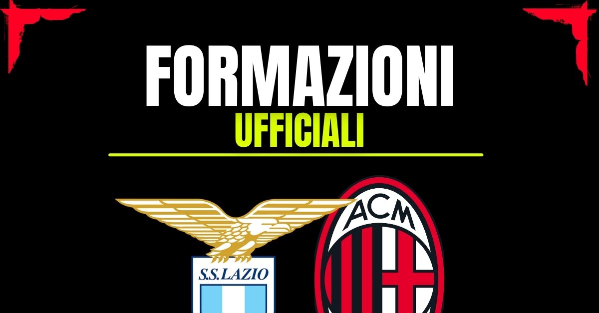Formazioni ufficiali Lazio Milan: Allegri sorprende in mediana e a sinistra. In attacco …
