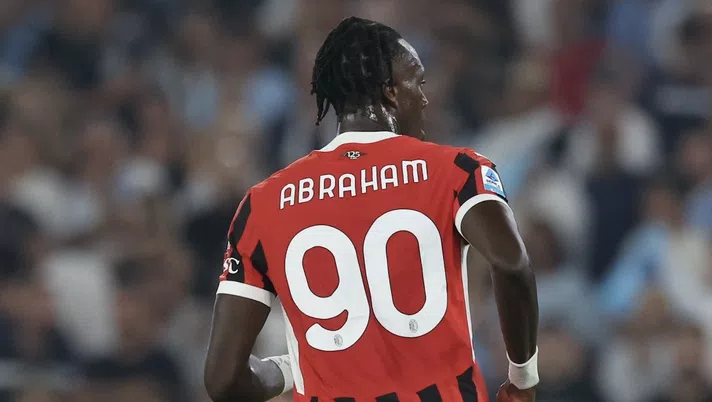 Tammy Abraham AC Milan Lazio-Milan 2-2 Serie A 2024-2025