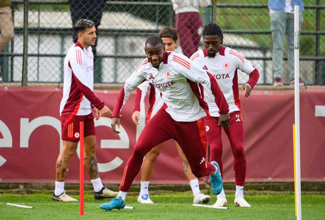 Trigoria, la rifinitura in vista del Tottenham – FOTO GALLERY - immagine 5