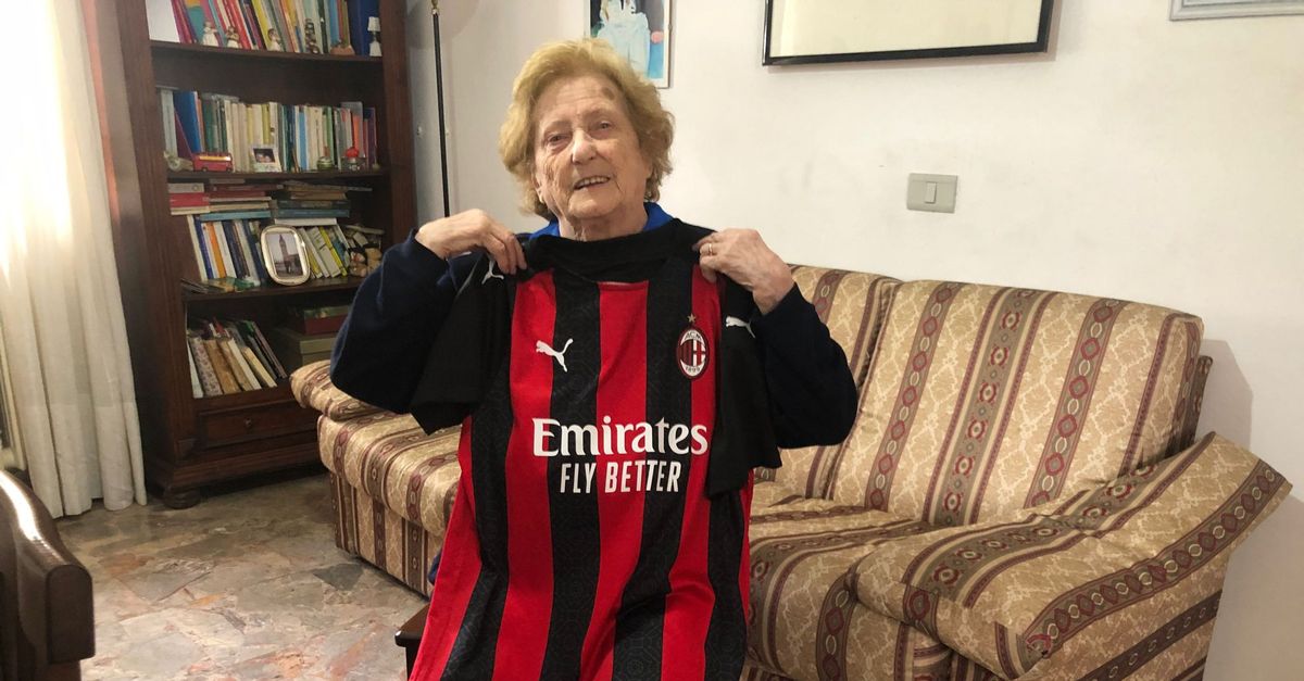 Graduada de 90 años, apoya al Milán y ama el boxeo: Imelda Starnini, ¡qué historia!