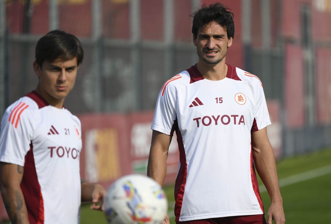 Roma, l’allenamento a due giorni dal Bologna – FOTO GALLERY- immagine 1