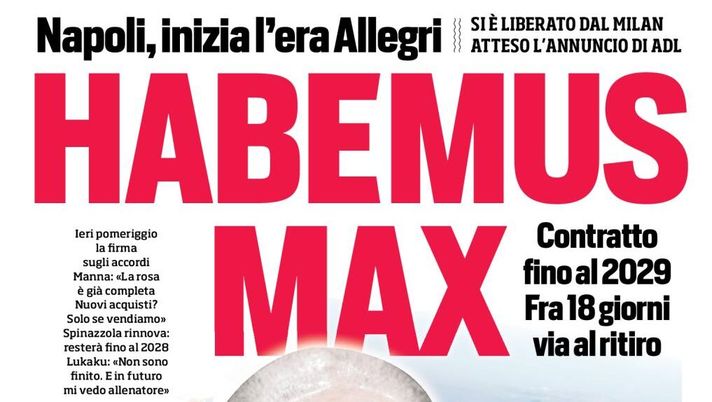 Prime pagine giornali sportivi oggi: il Napoli sui media- immagine 1