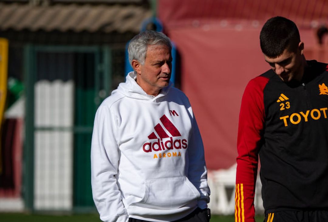 Roma, primo allenamento in vista del Bologna – FOTO GALLERY - immagine 19