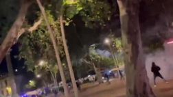 Betis-Fiorentina, nella notte scontri tra tifosi: caos a Siviglia | VIDEO