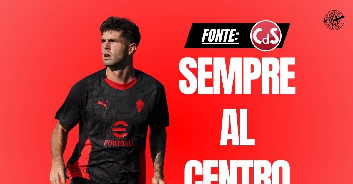 Milan, Pulisic al centro anche con Allegri: il suo valore è più che raddoppiato