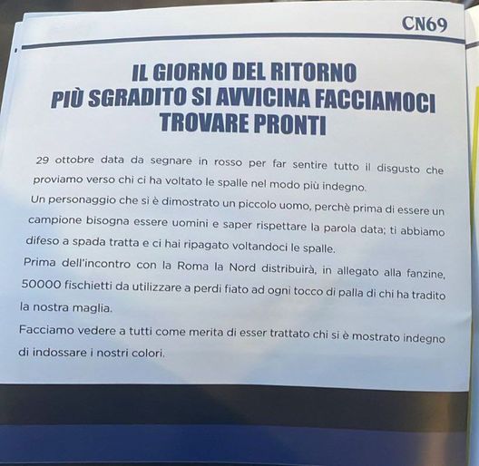 Inter-Roma, pronta l’accoglienza horror per Lukaku: 50mila fischietti per disturbarlo- immagine 2