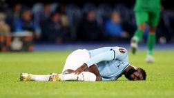 Lazio, infortunio per Dia: lascia il campo al 35′ ed è a rischio per il Napoli