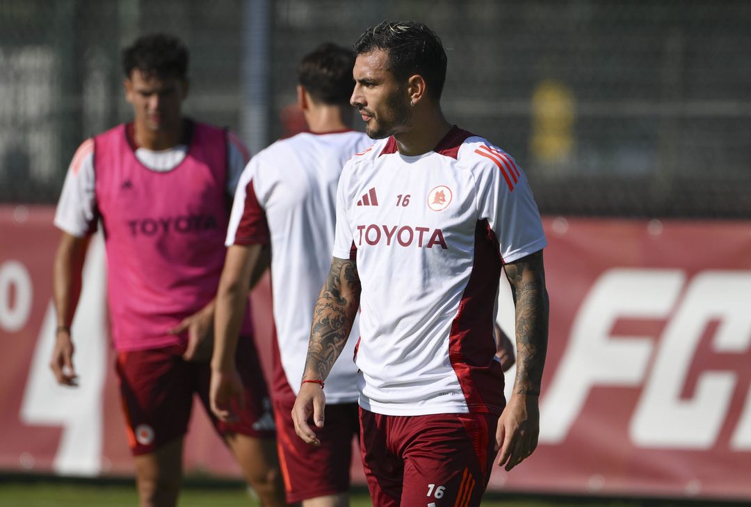 Roma, l’allenamento a Trigoria a tre giorni dall’Europa League – FOTO GALLERY - immagine 7