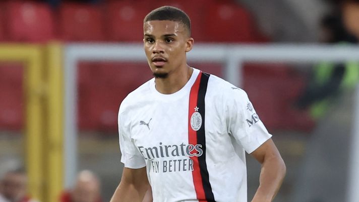 Malick Thiaw AC Milan Lecce-Milan 2-2 Serie A 2023-2024