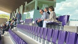 FOTO VN – Commisso con la moglie e Ferrari a seguire la femminile