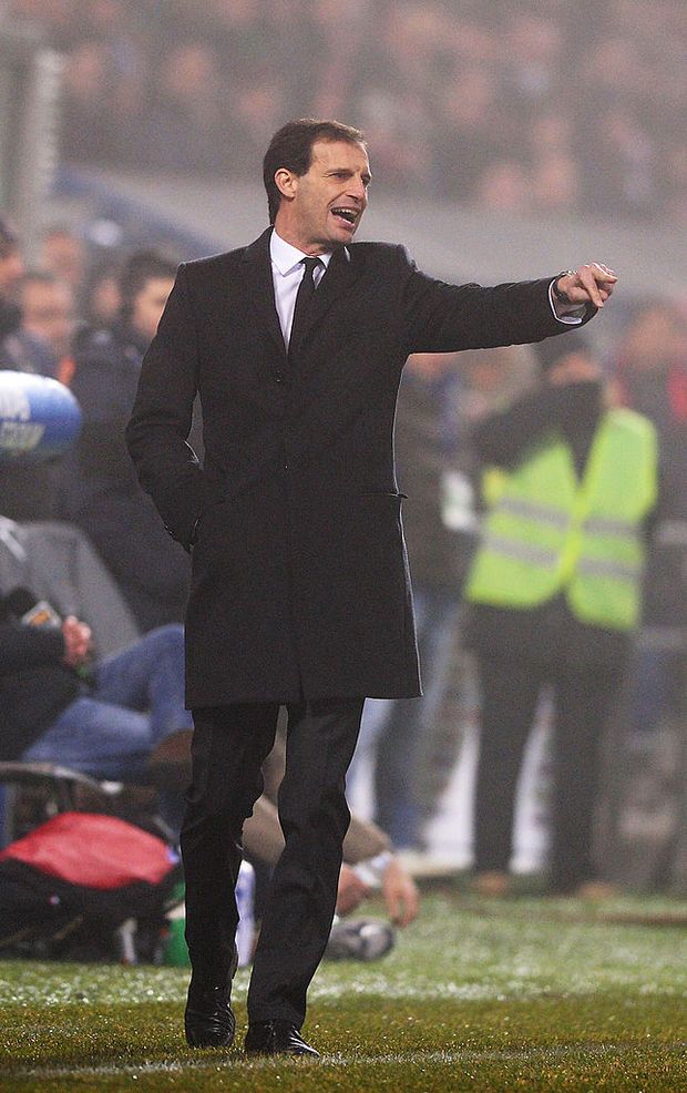 Sassuolo-Milan 4-3 del 12 gennaio 2014: Allegri (Photo by Claudio Villa/Getty Images)  Allegri