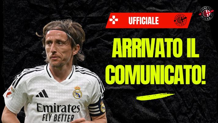 Ufficiale: Modric è un nuovo giocatore del Milan! Indosserà la maglia numero 14 - immagine 1