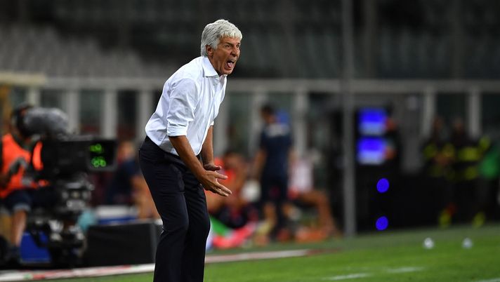 TURIN, ITALY - AUGUST 21: Atalanta BC head coach Gian Piero Gasperini reacts during the Serie A match between Torino FC and Atalanta BC at Stadio Olimpico di Torino on August 21, 2021 in Turin, Italy. (Photo by Valerio Pennicino/Getty Images) Torino-Atalanta 1-2, Gasperini: “Non meritavamo di vincere” - immagine 1