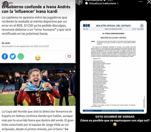 Spagna, la sorella di Mauro Icardi risponde alla gaffe del governo: “Ma come è possibile…”- immagine 3