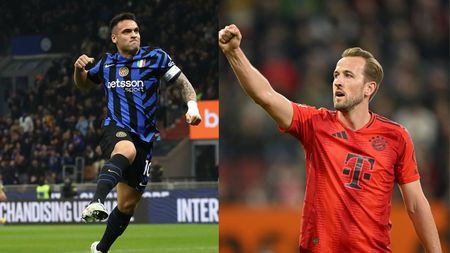 Kane contro Lautaro in Bayern Monaco-Inter