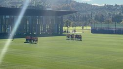 Fiorentina, rifinitura al VP: minuto di silenzio per le vittime di Calenzano