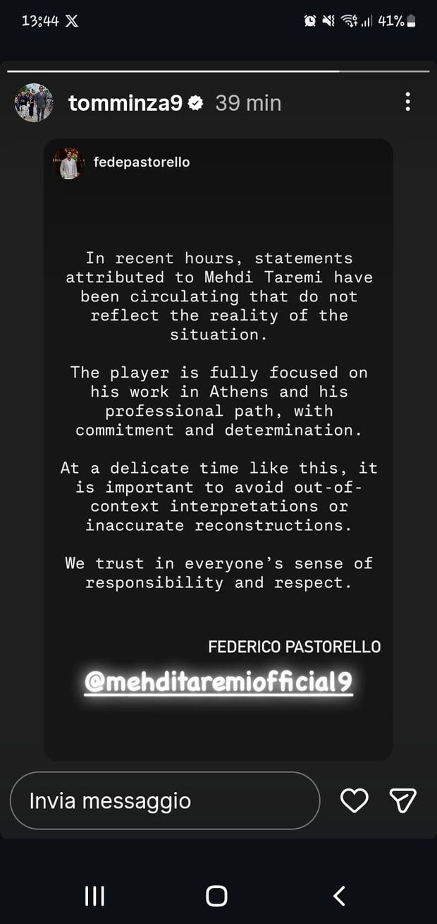 Taremi, l’agente: “Circolate dichiarazioni che non rispecchiano situazione attuale. È concentrato…”- immagine 3