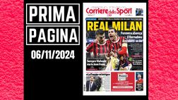 Prima pagina Corriere dello Sport: “Real Milan: Fonseca sbanca il Bernabeu”