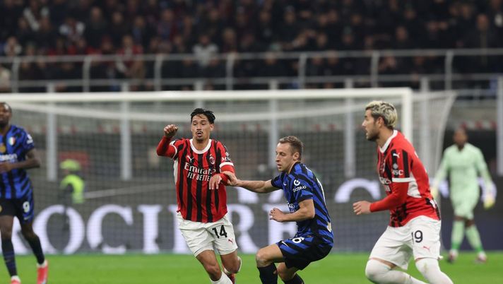 Tijjani Reijnders AC Milan derby Milan-Inter 1-1 Coppa Italia 2024-2025
