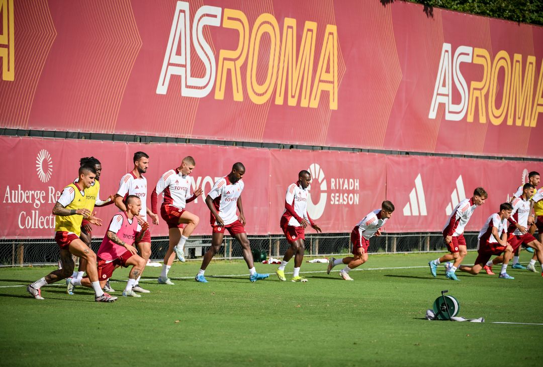Trigoria, la rifinitura alla viglia della sfida contro il Monza – FOTO GALLERY - immagine 4