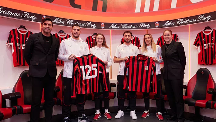 Milan, Fonseca e Theo vicini vicini al Natale del Settore Giovanile: tutte le foto - immagine 1
