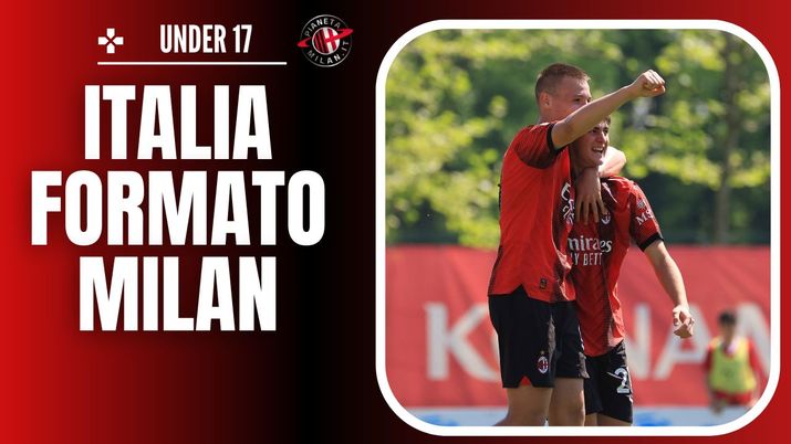 Milan Primavera - Francesco Camarda e Liberali, show con l'Italia Under 17 (Getty Images)