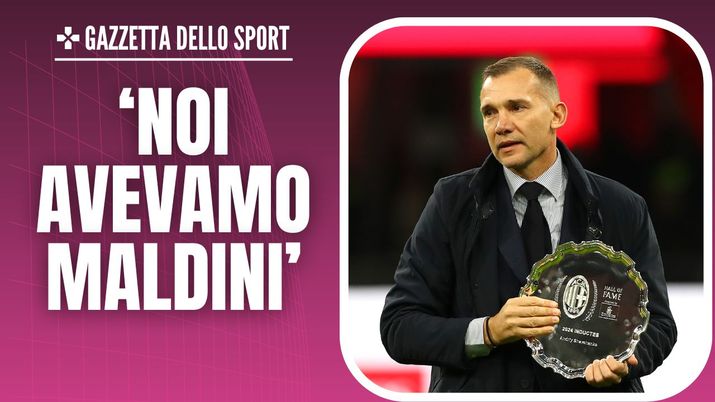 Milan Shevchenko intervista Gazzetta dello Sport