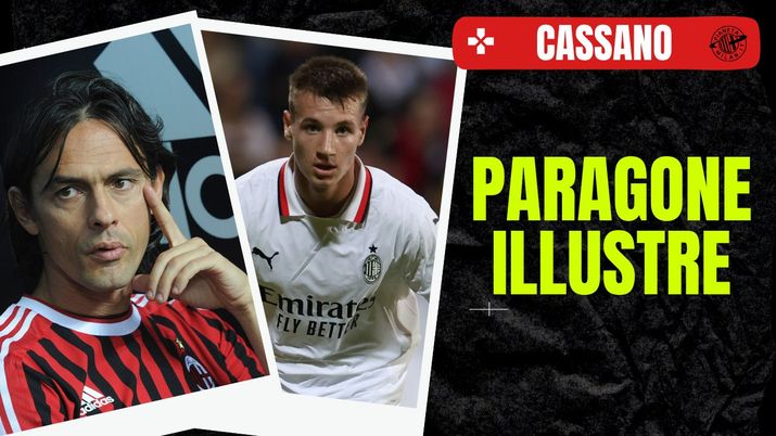 Francesco Camarda AC Milan Cagliari-Milan 3-3 Serie A 2024-2025
