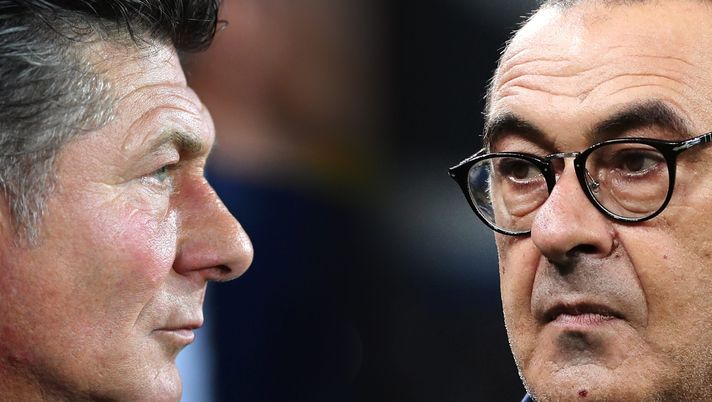 Mazzarri e Sarri Mazzarri e Sarri