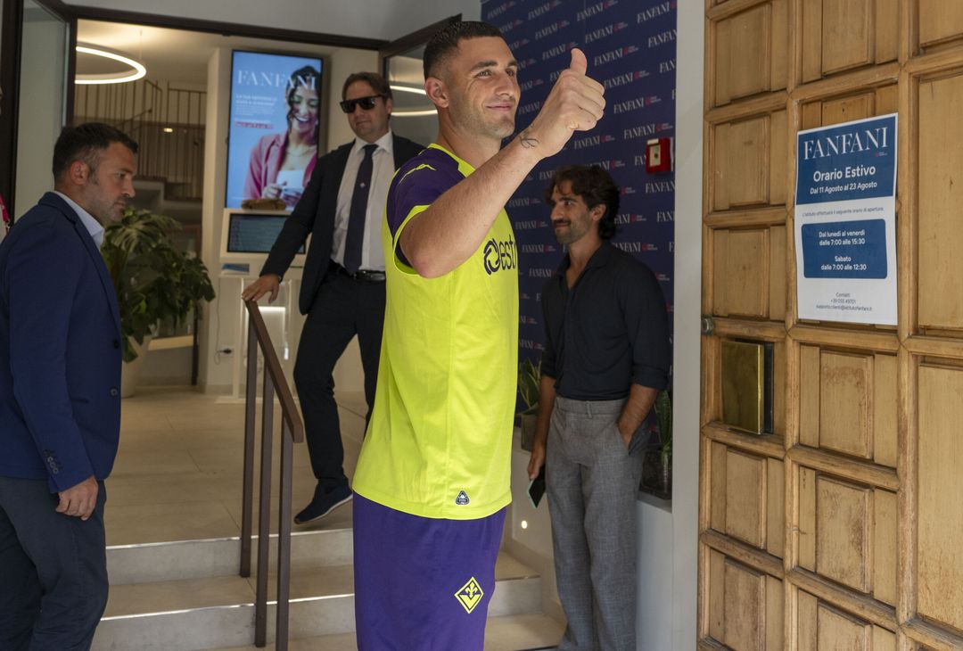 GALLERY VN – Ecco Piccoli alle visite mediche con la Fiorentina - immagine 16