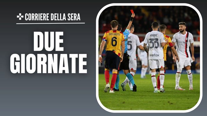 Squalifica Olivier Giroud AC Milan