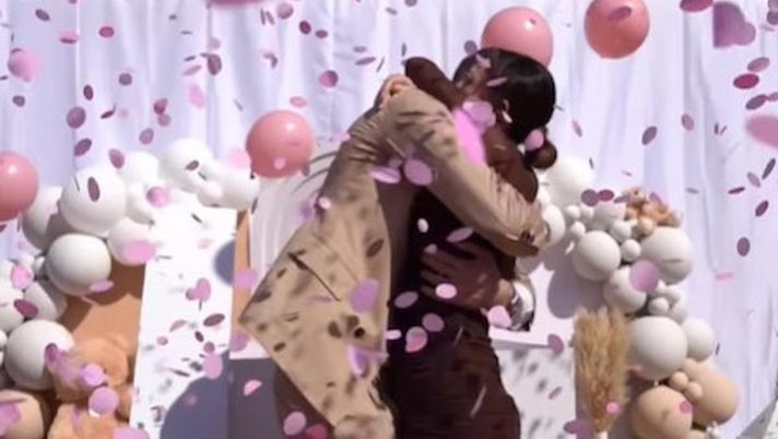 Palloncini rosa per Andrea Zenga e Rosalinda Cannavò: in arrivo una bimba - immagine 1