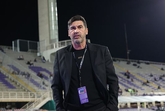 FLORENCE, ITALY - OCTOBER 06: Head coach of AC Milan Paulo Fonseca arrives before the Serie A match between Fiorentina and Milan at Stadio Artemio Franchi on October 06, 2024 in Florence, Italy. (Photo by Claudio Villa/AC Milan via Getty Images)