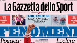 PRIMA PAGINA GAZZETTA DELLO SPORT OGGI: “Il Napoli e Conte pronti a ripartire”