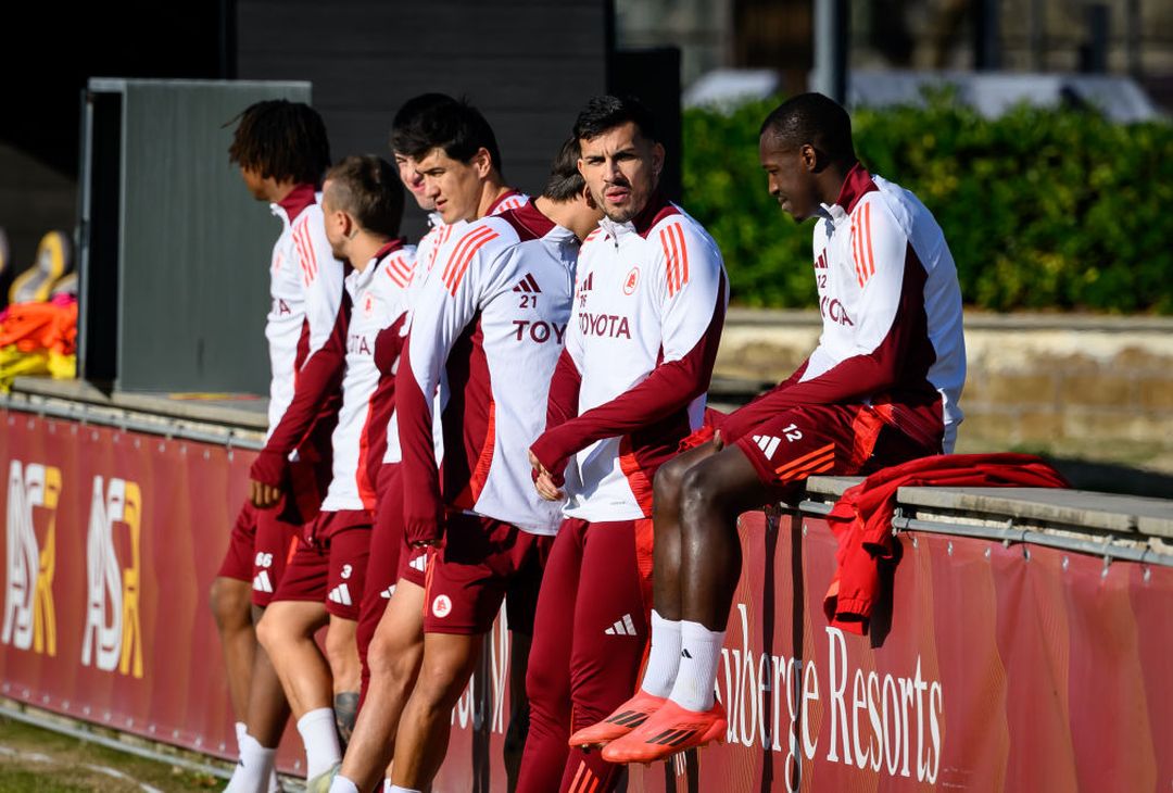 Roma, secondo allenamento dell’anno: Dovbyk torna in gruppo – FOTO GALLERY - immagine 20