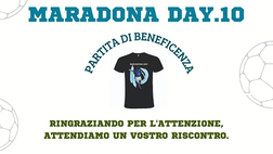Questa sera alle 20.30 ci sarà a Casoria l’evento Maradona day.10
