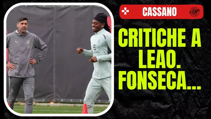 Paulo Fonseca AC Milan allenamento Milanello Leao Cassano